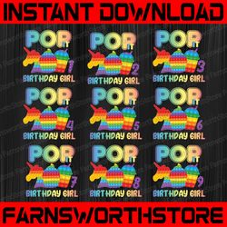 pop it birthday number png, pop it birthday girl bundle png, numbers 1 - 9 birthday girl png, pop it png,