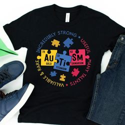 Autism Periodic Table / T-Shirt / Tank Top / Hoodie / Science Teacher / Periodic Table / World Autism Day - T135