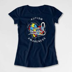 Autism Mom Shirt Awareness T Shirt Autism Dad Gift Support TShirt Autism Spectrum Autism Aware For ... T137