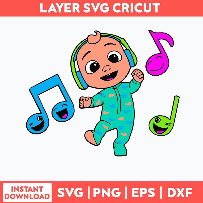 Cocomelon Kapak Svg, Cocomelon Kid Svg, Png Dxf Eps Digital File.jpg