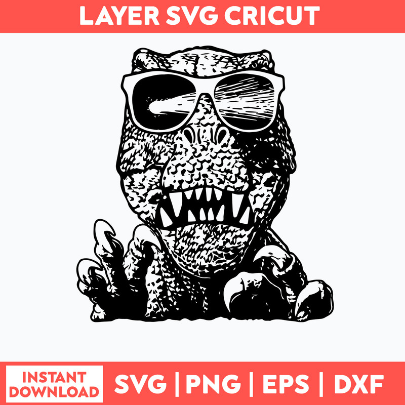 Dinosaur Going Extinct Svg, Dinosaur Svg, Funny Svg, Png Dxf Eps File.jpg