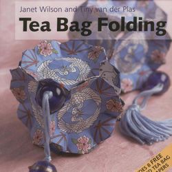 Digital | Vintage Origami | Tea Bag Folding | Miniature Origami Kaleidoscopes | PDF