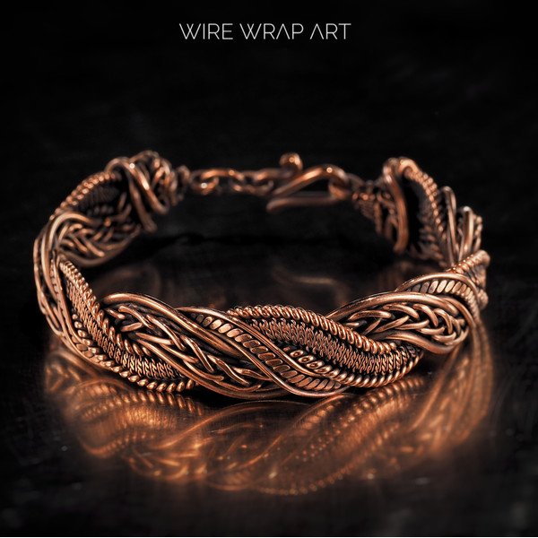 Wire wrap online bracelets