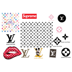 louis vuitton svg, lv logo svg, lv svg, lv clipart, lv vector, lv pattern, lv mickey svg, lv lips svg, fashion brand svg