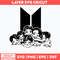 Dorable Tinytan BTS Members Under The Logo Svh, BTS, Star Kpop Svg, Png Dxf Eps File.jpg