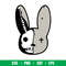 Bad Bunny 4, Bad Bunny Svg, Yo Perreo Sola Svg, Bad bunny logo Svg, El Conejo Malo Svg,png, dxf, eps file.jpeg