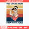 Feel Safe At Night Sleep With A Nurse Svg, Png Dxf Eps File.jpg