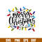 Merry Christmas Lights 1, Merry Christmas Svg, Christmas Lights Svg, Christmas Lettering Svg, png,eps,dxf file.jpg