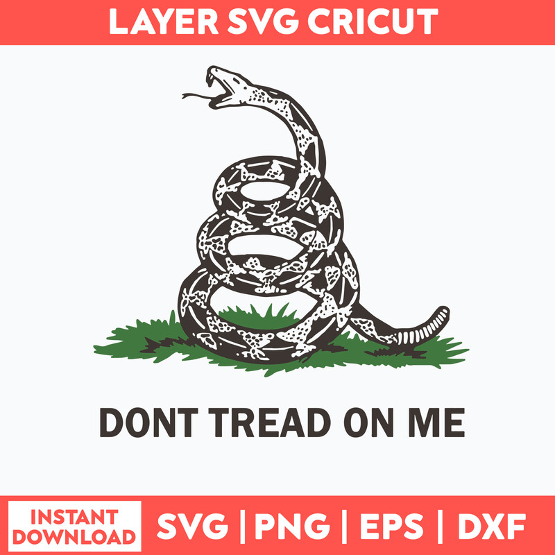 Gadsden Don_t Tread On Me Svg, Gadsden Svg, Png Dxf Eps File.jpg