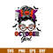 October Girl, October Girl Svg, Messy Bun Hair Svg, Halloween Mom Svg, Mom Skull Svg,png,dxf,eps file.jpg