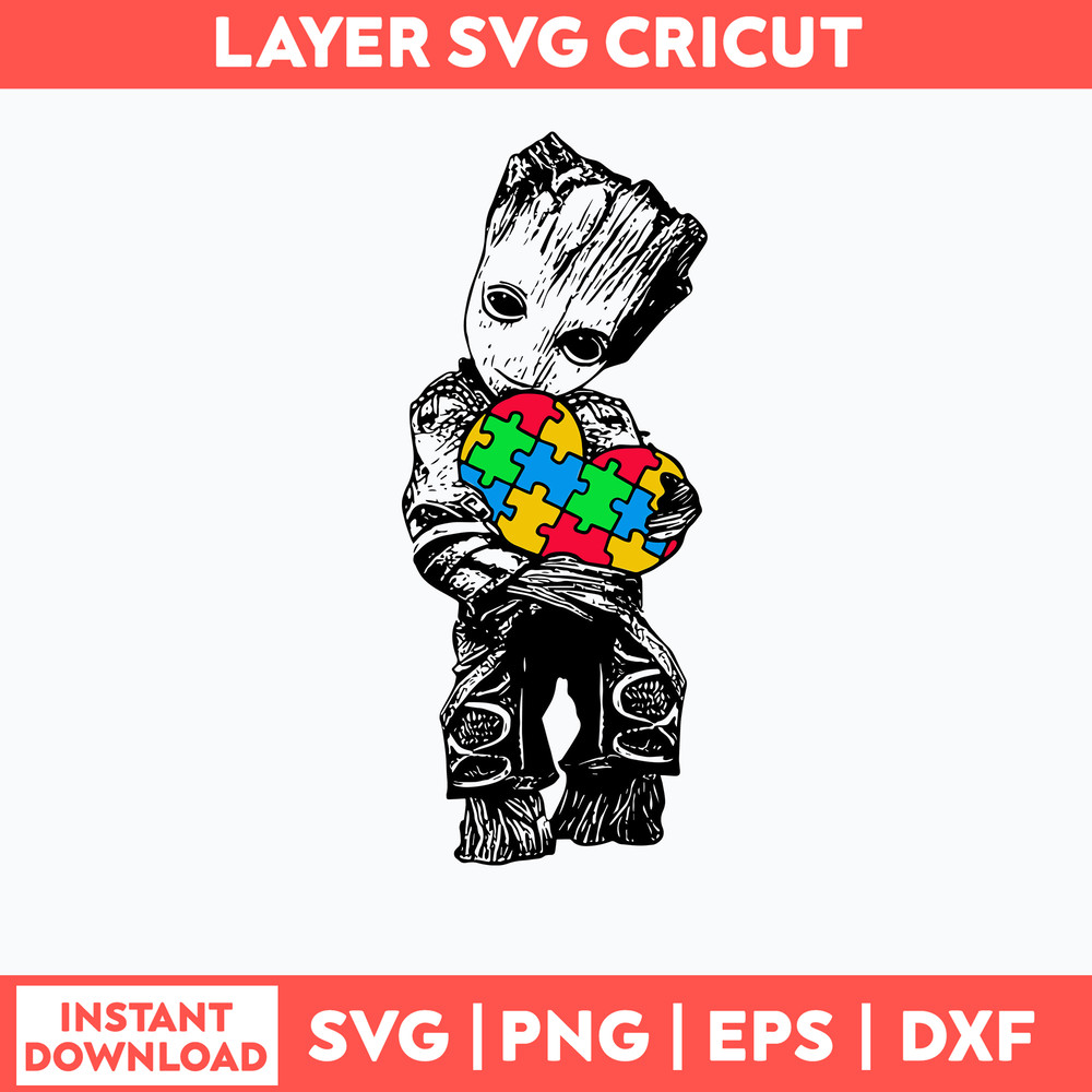 Groot Autism Svg Baby Groot Svg, Avenger Svg, Png Dxf Eps File.jpg