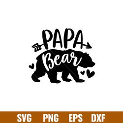 papa bear family, papa bear family svg, mom life svg, mothers day svg, family svg, png,dxf,eps file