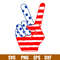 Peace Sign Usa Flag, Peace Sign Svg, American Flag Peace Sign Svg, America Svg, png,dxf,eps file.jpg