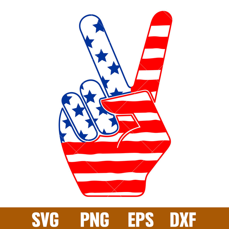 Peace Sign Usa Flag, Peace Sign Svg, American Flag Peace Sign Svg, America Svg, png,dxf,eps file.jpg