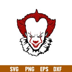pennywise, pennywise svg, halloween svg, dancing clown svg, it clown svg, png,dxf,eps file