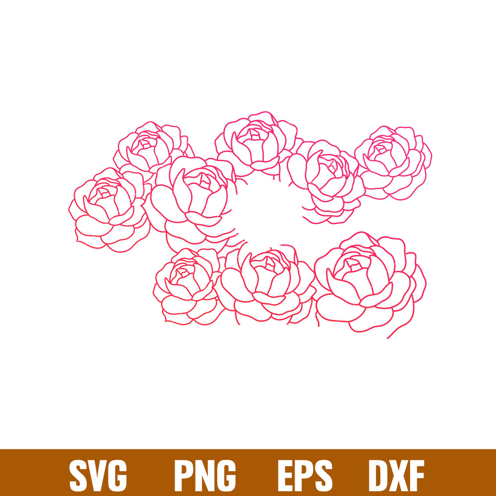 Peonies Full Wrap, Peonies Full Wrap Svg, Starbucks Svg, Coffee Ring Svg, Cold Cup Svg, png,dxf,eps file.jpg