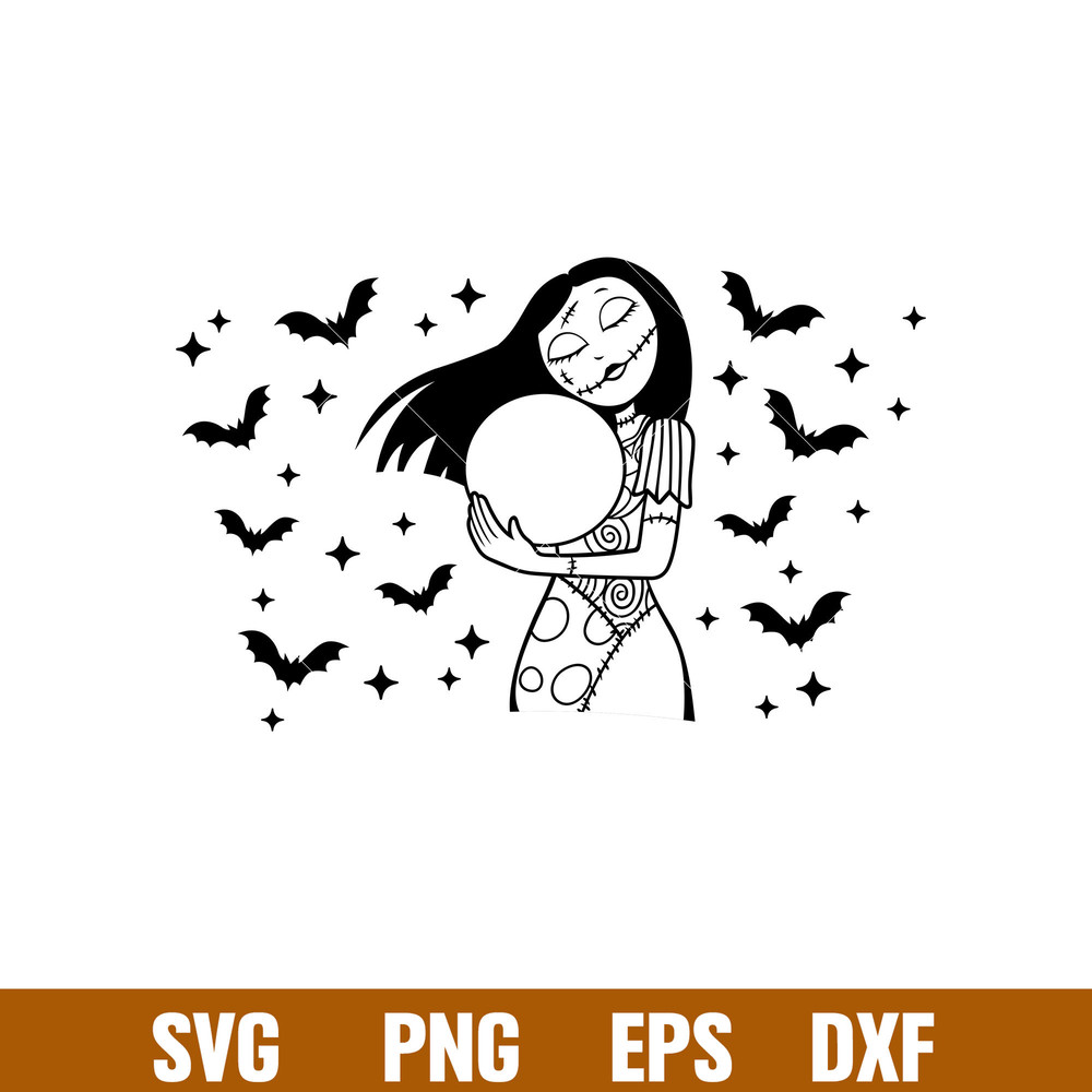 Sally Full Wrap, Sally Full Wrap Svg, Starbucks Svg, Coffee Ring Svg, Cold Cup Svg, png,dxf,eps file.jpg