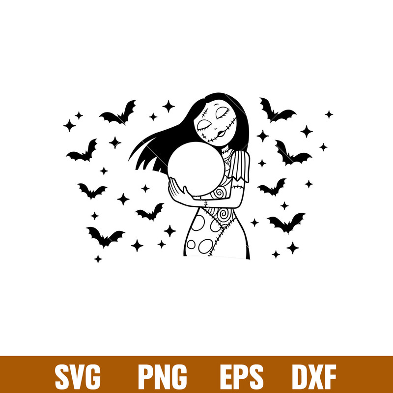 Sally Full Wrap, Sally Full Wrap Svg, Starbucks Svg, Coffee Ring Svg, Cold Cup Svg, png,dxf,eps file.jpg