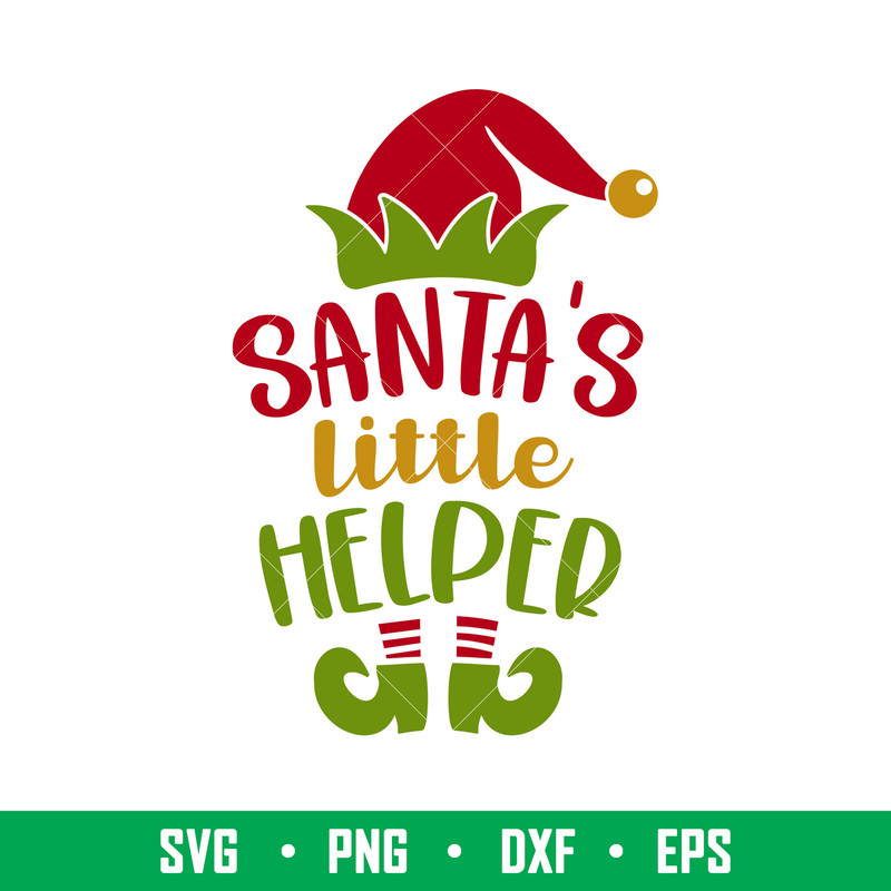 Santas Little Helper, Santa’s Little Helper Svg, Santa Claus Svg, Christmas Svg, png,dxf,eps file.jpg