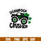 Shamrock Crusher Truck, Shamrock Crusher Truck Svg, St. Patrick’s Day Svg, Lucky Svg, Irish Svg, Clover Svg,png,dxf,eps file.jpg