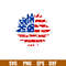 Sunflower American Flag, Sunflower American Flag Svg, 4th of July Svg, Patriotic Svg, Independence Day Svg, USA Svg, png,dxf,eps file.jpg