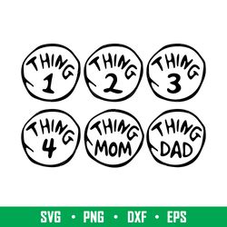 thing family svg bundle, thing 1 thing 2 svg, thing family svg bundle, mom of all things svg, dad of all things svg, png