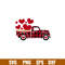 Valentines Red Truck, Valentines Red Truck Svg, Valentine’s Day Svg, Valentine Svg, Love Svg, png,dxf,eps file.jpg