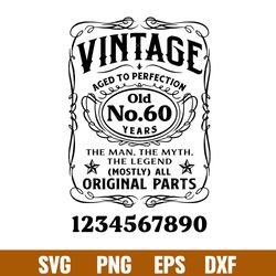 vintage birthday, vintage birthday svg, fathers day whiskey label svg, aged to perfection svg, limited edition svg,png,d