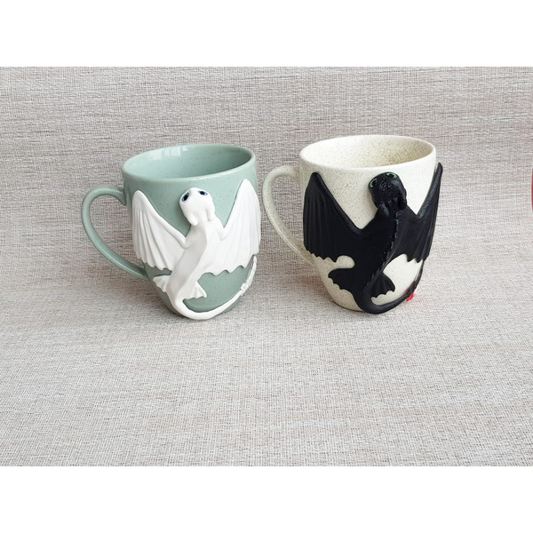 Dragons Couples Mug Set Cups Color Menthol and Ivory (3).jpg