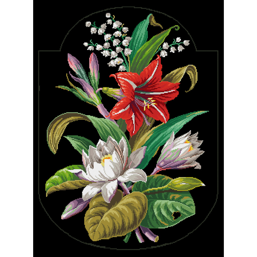 210411 Nymphaea, Amaryllis and Lilies of the Valley.jpg