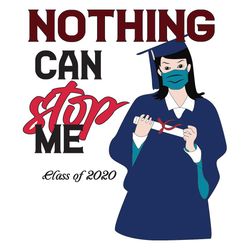 nothing can stop me, graduation svg, student svg, student gift, graduation gift, back to school, preschool gift, prescho