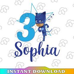 personalized name and ages, pj masks png iron on transfer, personalized diy mommy, daddy
