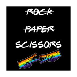 Rock Paper Scissors Svg, Trending Svg, Rock Svg, Paper Svg, Scissors Svg, Hand Sign Svg, V Sign Svg, Rainbow Hand Svg, R