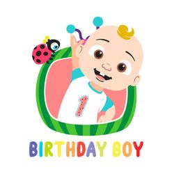 happy birthday baby melon boy one year old first birthday svg