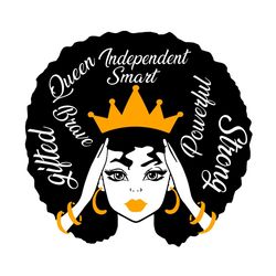 melanin black queen svg, black girl svg, black girl magic svg, natural afro hair svg, african american word svg, queen s