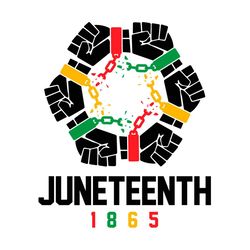 juneteenth 1865 svg, juneteenth svg, black hand svg, black power svg, freeish 1865 svg, emancipation proclamation svg, s