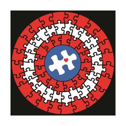 marvel captain america shield autism svg, autism svg, captain american svg, shield svg png cricut file silhouette art,sv