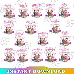 Cocomelon Family Birthday Girl Png, Cocomelon Birthday Family Matching Png, Cocomelon Kids Shirt, Birthday Girl Png