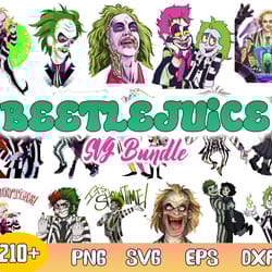 beetlejuice bundle svg, beetlejuice svg, horror movie svg, halloween horror svg, png dxf eps file