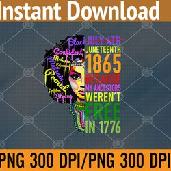 juneteenth women juneteenth african american png, digital download