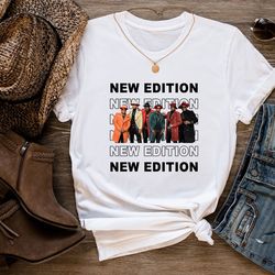 new edition band music shirt, new edition legacy tour 2023 shirt, new edition band fan gift, new edition band merch