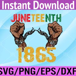 juneteenth black history american african freedom day svg, eps, png, dxf, digital download