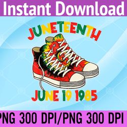 juneteenth shoes 1985 black history juneteenth african pride svg, eps, png, dxf, digital download