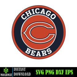 Chicago Bears svg, Chicago Bears Football Teams Svg, NFL Teams svg, NFL Svg (1)