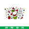 Merry Grinchmas Full Wrap, Merry Grinchmas Full Wrap Svg, Starbucks Svg, Coffee Ring Svg, Cold Cup Svg, png,eps,dxf file.jpeg