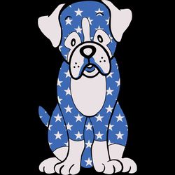 pitbull dog 4th of july,4th of july, patriotic gift svg, love dog svg, while dog svg, independence day svg, american fla