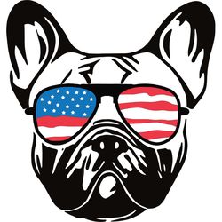 bulldog 4th of july, 4th of july, patriotic svg, love dog, bulldog svg, independence day svg, american flag, love bulldo