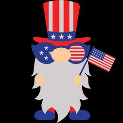 gnomes 4th of july, love america, american gnome svg, star and stripes gift, gnomes svg, gnomes gift, love america svg,