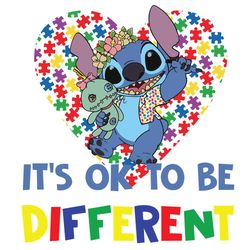 Its Ok To Be Difference SVG Be Kind Autism Awareness PNG Files
