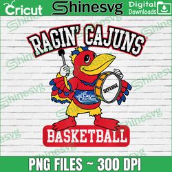 Louisiana Ragin Cajuns Basketball Png, Fabulous Cajun Chicken Png, Digital File, PNG High Quality, Sublimation